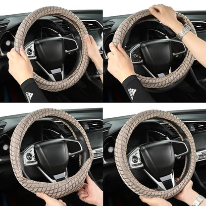 Breathable Steering Wheel Cover Suitable For Four Seasons