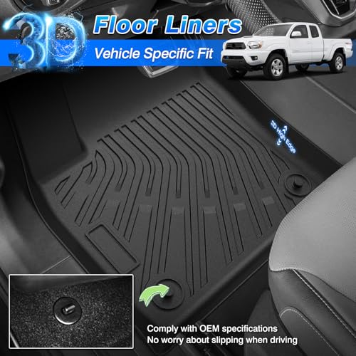 Floor Mats for Toyota Tacoma Double Cab 2005