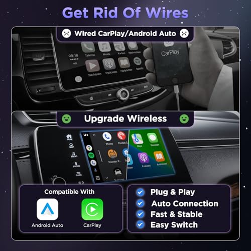 2in1 Wireless Carplay Adapter