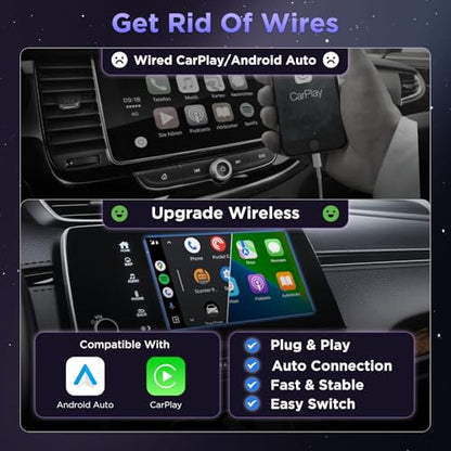 2in1 Wireless Carplay Adapter