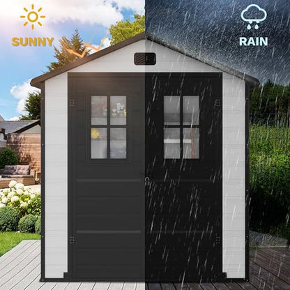 6x4.4 FT Outdoor Storage Shed