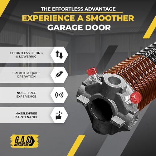 Garage Door Torsion Springs 273x2x36 Includes 1” Steel Bearing