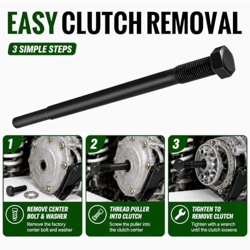 Club Car Drive Clutch Puller Bolt Removal Tool for 1988
