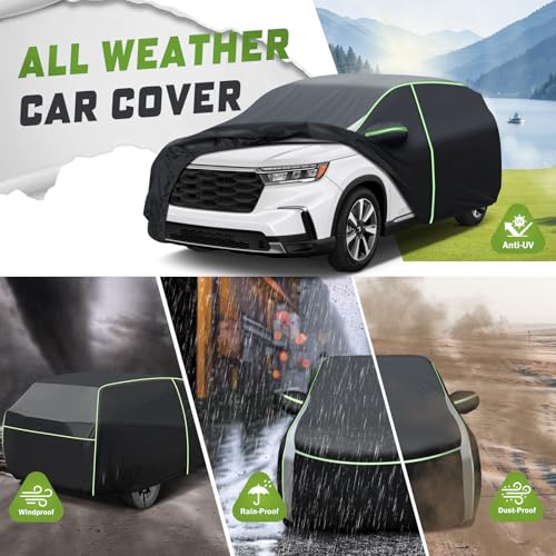 420D Oxford Car Cover for Honda Pilot 2003