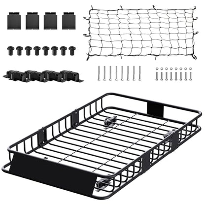 250LBS Universal Roof Rack Basket