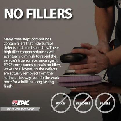 Epic Heavy Duty Car Polishing Compound (16 Fl Oz)