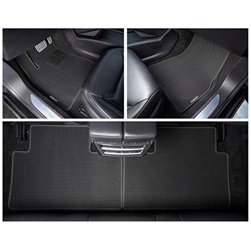 All Weather Car Floor Mats Compatible with Tesla Model S 2012