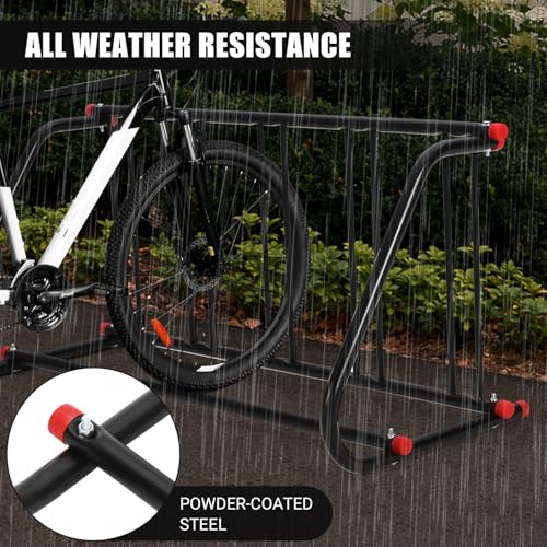 Commercial Grid Bike Rack for 5 Bikes