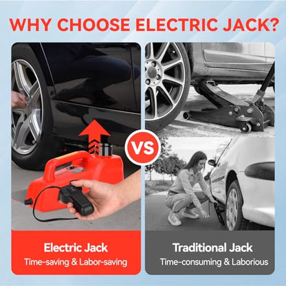 Electric Car Jack 5 Ton 12V Hydraulic Floor Jack
