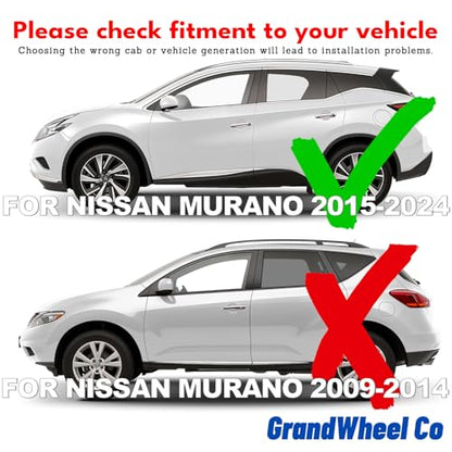 Window Deflectors Smoke Tinted in (4 Count)