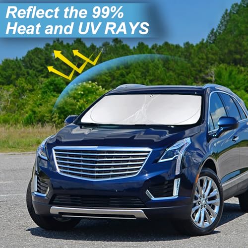 Custom fit XT5 Windshield Sunshade for 2017