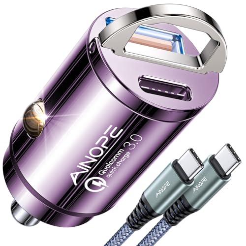 90W Car Charger USB C Fast Charge