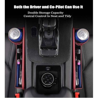 2 Pcs Car Seat Gap Filler Organizer for Tesla Model Y 2021
