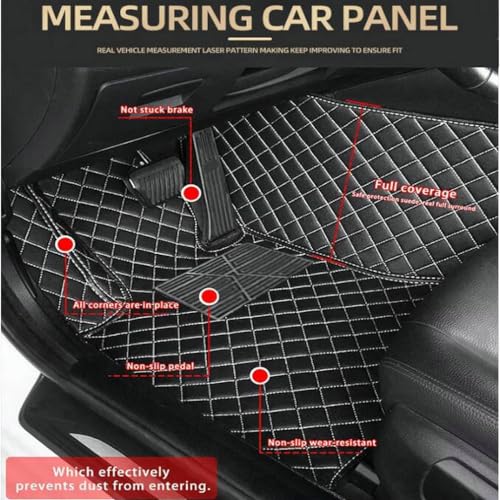 All Weather Anti Slip Floor mat is Suitable mats for floo of All for Tesla Models from 2012 to 2025