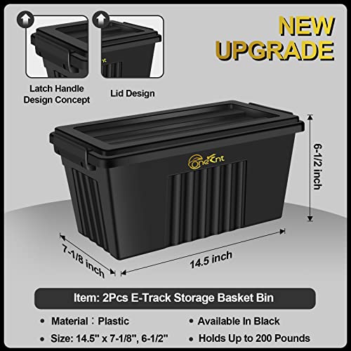 2 Pack E Track Basket (2 Count)