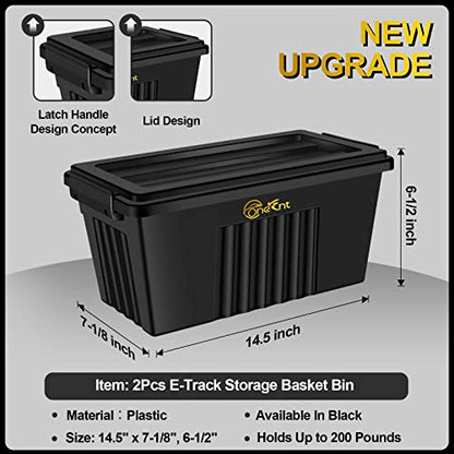 2 Pack E Track Basket (2 Count)
