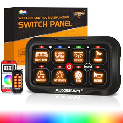 8 Gang Switch Panel Bluetooth RGB AC