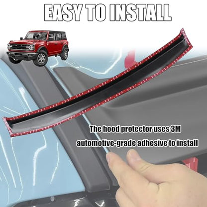 Hood Deflector Hood Protector for Ford Bronco 2