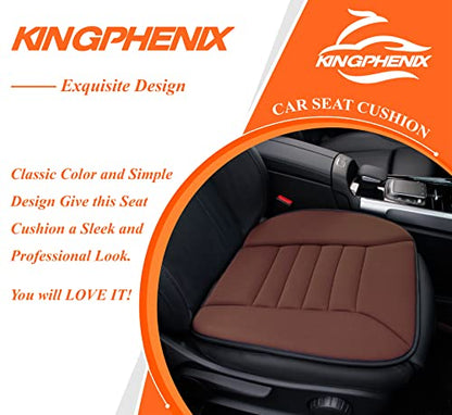 Memory Foam Car Seat Cushion for Driver and Office Chair Comfort