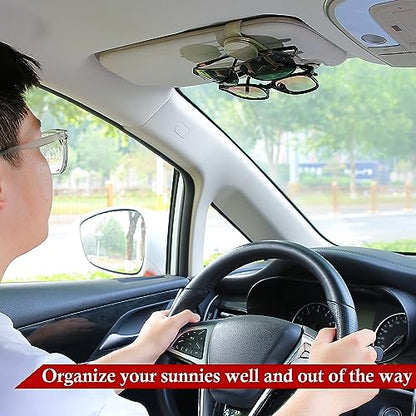 Sunglasses Holder for Car Visor