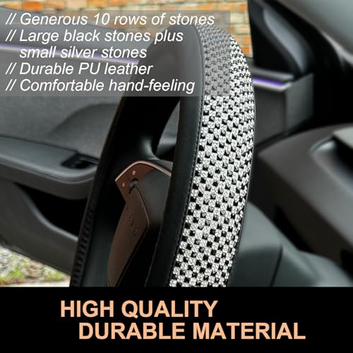 Bling Comfy Steering Wheel Cover for Tesla Model Y