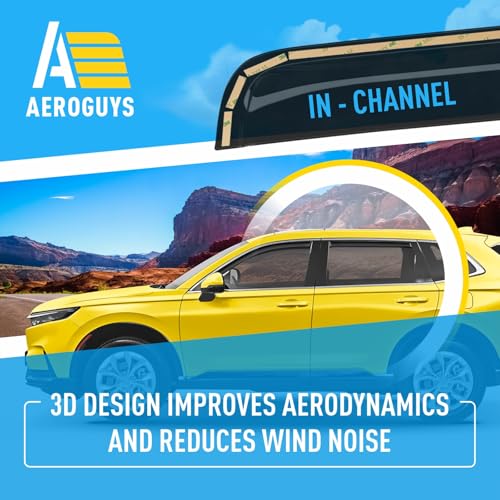 Extra Durable Window Deflectors in (4 Count)