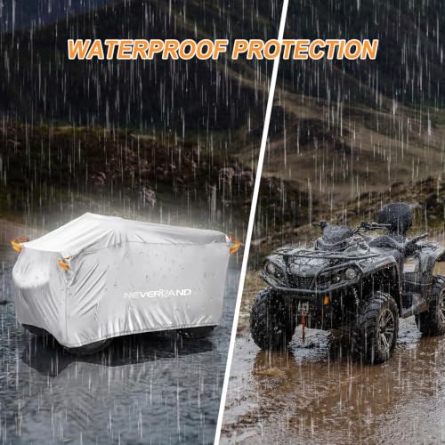 ATV Cover Waterproof Heavy Duty 4 Wheeler Cover for Polaris XL
