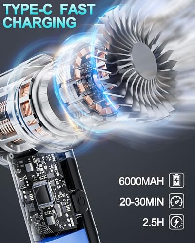 Car Vacuum Cordless Mini Handhled 4