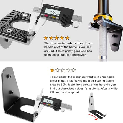 Single Olympic Barbell Hanger