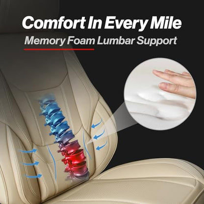 Premium Custom Fit Truck Car Seat Covers Full Set Seat Waterproof