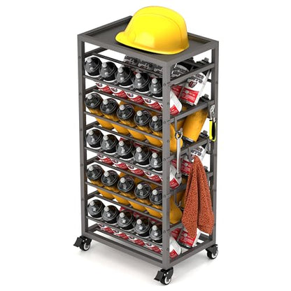 50 Can Spray Paint Rack Organizer