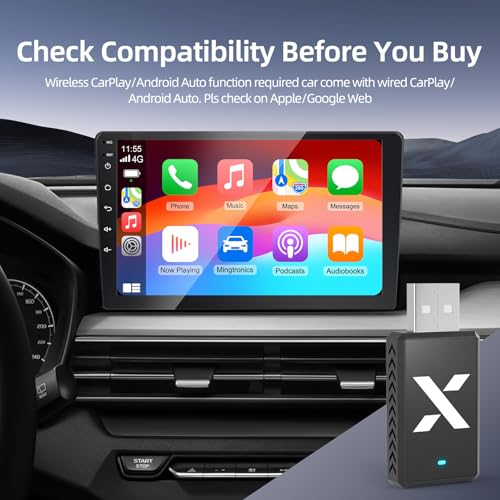 F1 Wireless CarPlay Android Auto Adapter