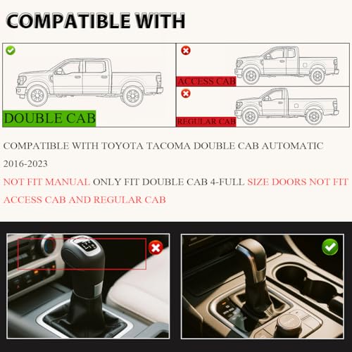 TPE Floor Mats Fit Toyota Tacoma 2016 (3 Count)