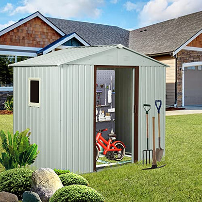4x8 FT Outdoor Storage Shed
