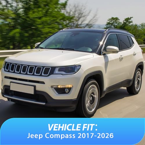 Vent Window Visors for Jeep Compass 2017