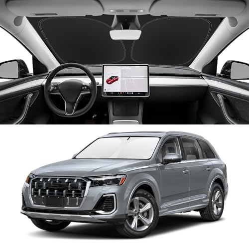 Custom Fit Windshield Sun Shade for Audi Q7 2017