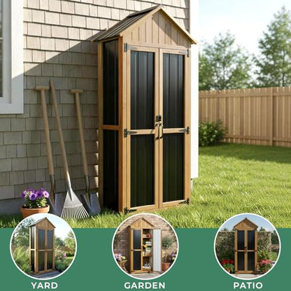 Outdoor Storage Cabinet with Shelf