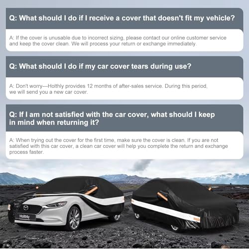 10 Layers Sedan Car Cover Custom Fit for Mazda 6