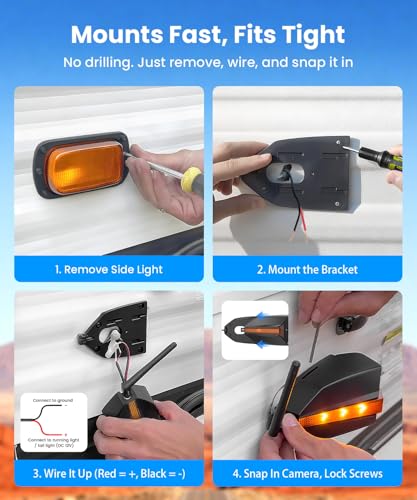 RV Backup Camera Wireless System (2 Count)