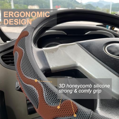 XL Comfy Grip Steering Wheel Cover for Semi Truck 18 Inch