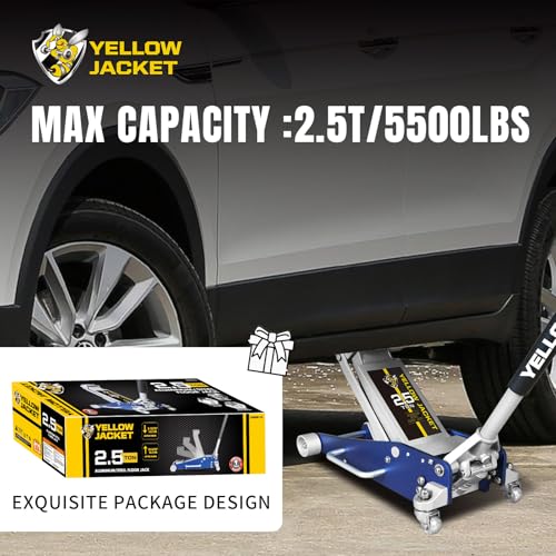 2.5 Ton Floor Jack Aluminum and Steel Racing Car Jack