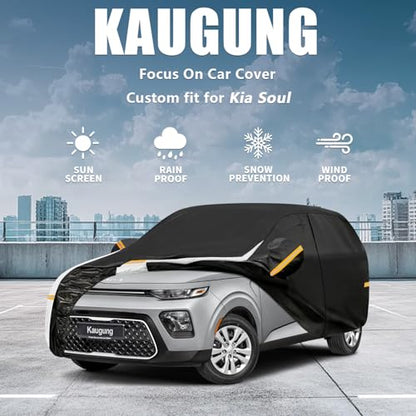 10 Layers Car Cover Custom Fit for Kia Soul 2009