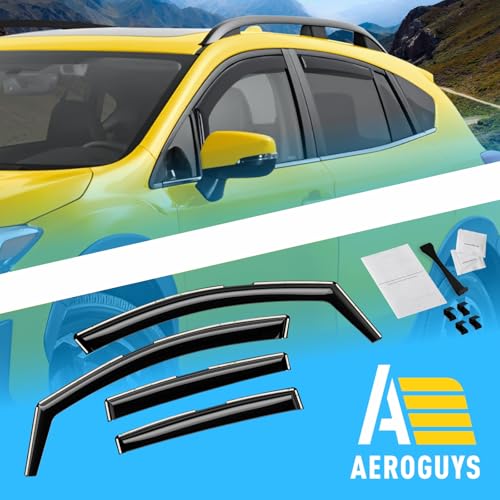 Extra Durable Window Deflectors in (4 Count)