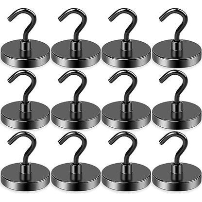 Magnetic Hooks for Cruise Cabins (12 Count)