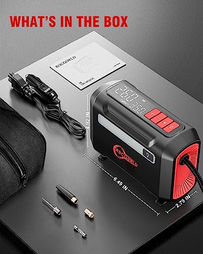 R8 Tire Inflator Portable Air Compressor