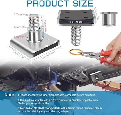 4 Pack Truck Adapters for 2 Post Lift