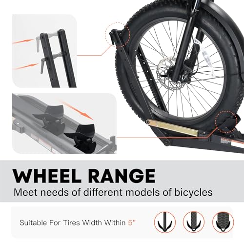 Ebike Racks for Tow Hitch 2 Bike