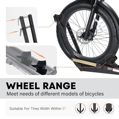 Ebike Racks for Tow Hitch 2 Bike