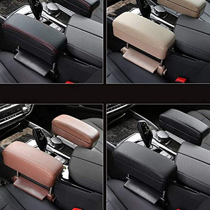 Car Armrest Box Adjustable Pad Refit Car Central Lift Armres Storage Organizer Box Arm Rest