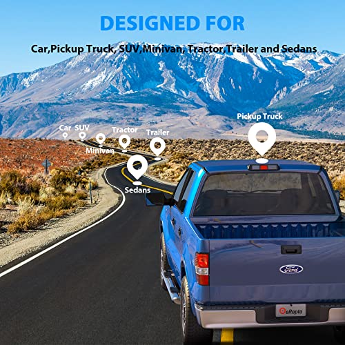 HD Backup Camera Rear View License Plate Reverse Camera Universal for Pickup Truck Car SUV 149° Perfect Angle Night Vision IP69K Level Waterproof A1XT02
